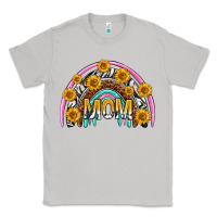 Moon Dust mom with sunflower rainbow mothers day Classic Tee - texasbilliewilder