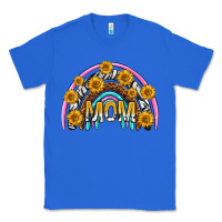 True Royal mom with sunflower rainbow mothers day Classic Tee - texasbilliewilder