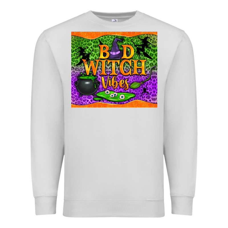 Bad Witch Vibes Tumbler Premium Sweatshirt by BundleAndBundleShop | Teevron