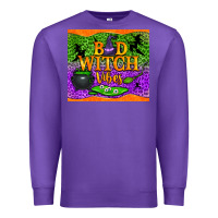 Purple bad witch vibes tumbler Premium Sweatshirt - BundleAndBundleShop