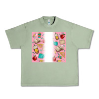 Oil Green school Urban Heavy Tee - MaliasSmallBusiness