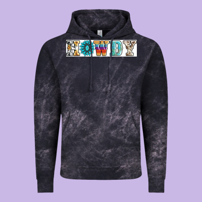 Howdy Vintage Hoodie Designed By Adodesignshop