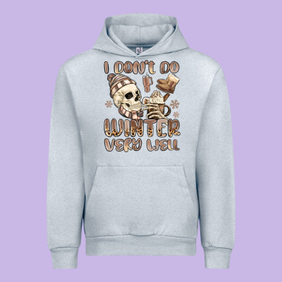 I Don't Do Winter Very Well Urban Hoodie Designed By Maliassmallbusiness