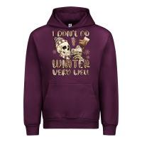 Mauve Wine i don't do winter very well Urban Hoodie - MaliasSmallBusiness