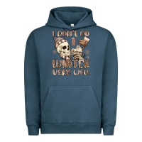 Pigment Midnight Navy i don't do winter very well Urban Hoodie - MaliasSmallBusiness