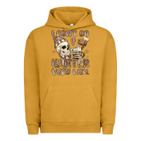 Pigment Peanut Butter i don't do winter very well Urban Hoodie - MaliasSmallBusiness