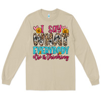 Mushroom i say what everybody else is thinking Long Sleeve Tee - Zillion Design Studio