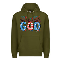 Army Green one nation under god Premium Hoodie - MaliasSmallBusiness