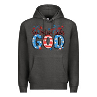 Charcoal Heather one nation under god Premium Hoodie - MaliasSmallBusiness