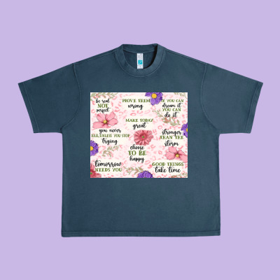 Urban Heavy Tee positive quotes