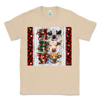 Mushroom ho ho ho christmas cow Classic Tee - RanaPortraitStore