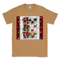 Toasted Coconut ho ho ho christmas cow Classic Tee - RanaPortraitStore