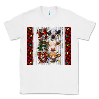 White ho ho ho christmas cow Classic Tee - RanaPortraitStore