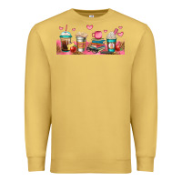 Antique Gold teacher fuel coffee cups Premium Sweatshirt - Jasminsmagicworld