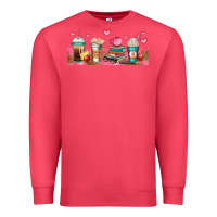 Cardinal teacher fuel coffee cups Premium Sweatshirt - Jasminsmagicworld