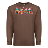 Chestnut teacher fuel coffee cups Premium Sweatshirt - Jasminsmagicworld