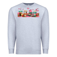 Heather Grey teacher fuel coffee cups Premium Sweatshirt - Jasminsmagicworld