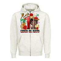 Oatmeal Heather my 1st cinco de mayo Zipper Hoodie - CTS Tumbler Store