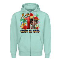 Seafoam my 1st cinco de mayo Zipper Hoodie - CTS Tumbler Store