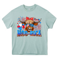 Arona moo rica Heavy Core Tee - CowhideDigitalArt