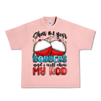 Salmon show me your bobbers and i will show my rod Urban Heavy Tee - MaliasSmallBusiness