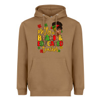 Toasted Coconut pretty black and educated teacher Heavyweight Hoodie - Artiststas