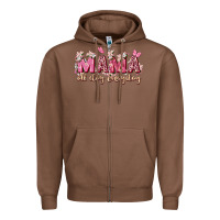 Chestnut mama all day everyday Zipper Hoodie - Zillion Design Studio