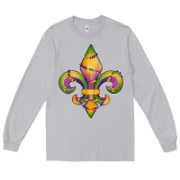 Moon Dust mardi gras fleur de lis Long Sleeve Tee - RanaPortraitStore