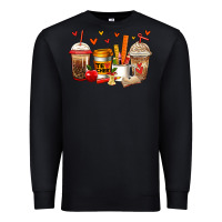 Black teacher coffee cups Premium Sweatshirt - Jasminsmagicworld