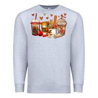 Heather Grey teacher coffee cups Premium Sweatshirt - Jasminsmagicworld