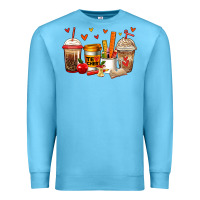 Ocean Blue teacher coffee cups Premium Sweatshirt - Jasminsmagicworld
