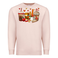 Pale Pink teacher coffee cups Premium Sweatshirt - Jasminsmagicworld