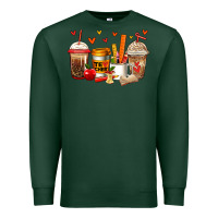 Sports Green teacher coffee cups Premium Sweatshirt - Jasminsmagicworld
