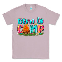 Lilac born to camp Classic Tee - Zillion Design Studio