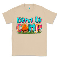 Mushroom born to camp Classic Tee - Zillion Design Studio