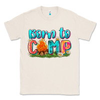 Natural born to camp Classic Tee - Zillion Design Studio