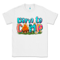 White born to camp Classic Tee - Zillion Design Studio