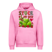 Fuchsia Pink stuck on you Urban Hoodie - NancyCooperArtShop