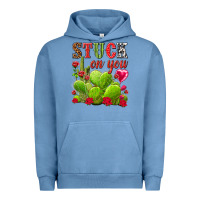 Pigment Pebble Blue stuck on you Urban Hoodie - NancyCooperArtShop