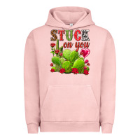 Pigment Salmon stuck on you Urban Hoodie - NancyCooperArtShop