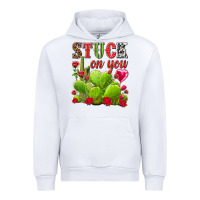 White stuck on you Urban Hoodie - NancyCooperArtShop