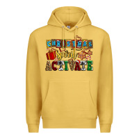 Antique Gold christmas spirit activate Premium Hoodie - AdoDesignShop