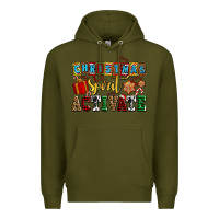 Army Green christmas spirit activate Premium Hoodie - AdoDesignShop