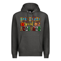 Charcoal Heather christmas spirit activate Premium Hoodie - AdoDesignShop