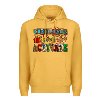 Mustard christmas spirit activate Premium Hoodie - AdoDesignShop