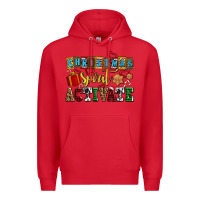 Red christmas spirit activate Premium Hoodie - AdoDesignShop