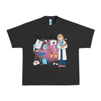 Pigment Black stay healthy nurse Urban Heavy Tee - MaliasSmallBusiness