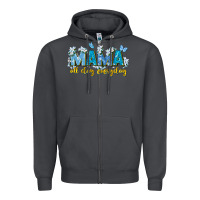 Smoke mama all day everyday Zipper Hoodie - Zillion Design Studio