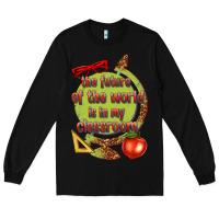 Black the future of the world is in my classroom Long Sleeve Tee - texasbilliewilder