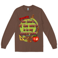 Chestnut the future of the world is in my classroom Long Sleeve Tee - texasbilliewilder